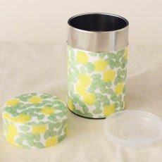 画像1: 〔1000円×3個〕茶筒（小）「はなめき」/ 150g茶葉用 (1)