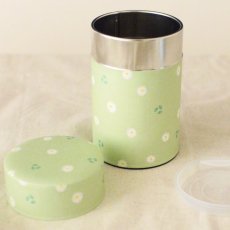 画像1: 〔1000円×3個〕茶筒（小）「ハルジオン」/ 150g茶葉用 (1)