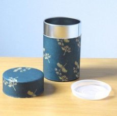 画像1: 〔1000円×3個〕茶筒（小）「夜想曲」/ 150g茶葉用 (1)